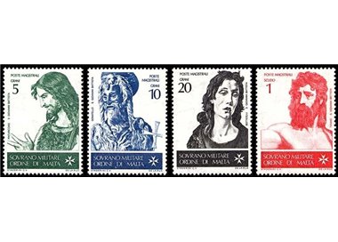 SMOM 1967 San Giovanni Battista 4v MNH**