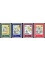SMOM 1968 Seats of the Order (1st series) 4v MNH**