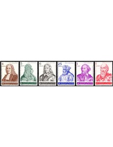 SMOM 1969 Grand Masters 1st series 6v MNH**
