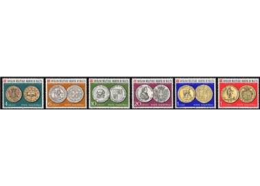 SMOM 1970 Antiche monete 1ª serie 6v MNH**