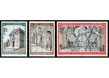 SMOM 1970 Natale 3v MNH**