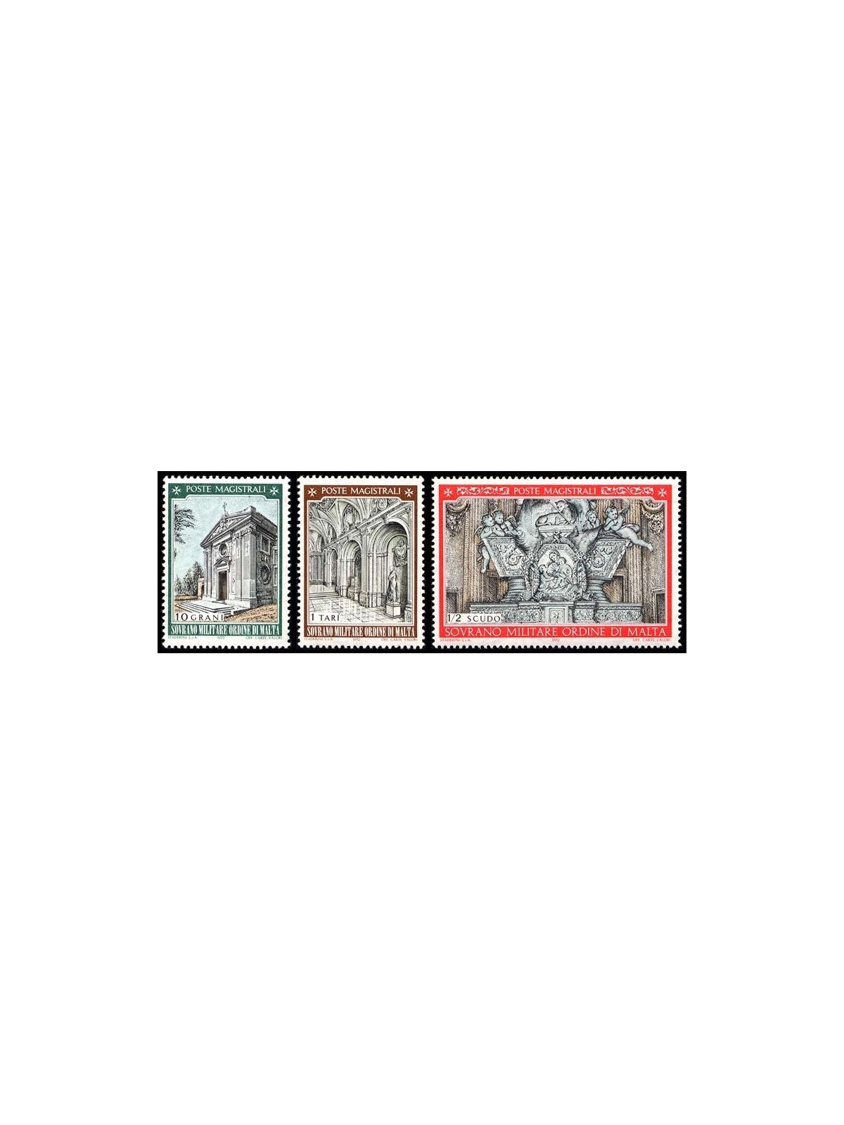 SMOM 1970 Natale 3v MNH**