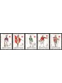 SMOM 1971 Antiche uniformi 2ª serie 5v MNH**