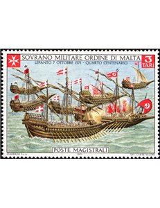 SMOM 1971 Battaglia di Lepanto MNH**