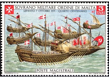 SMOM 1971 Battaglia di Lepanto MNH**