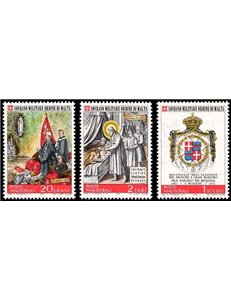 SMOM 1972 Angelo De Mojana 3v MNH**