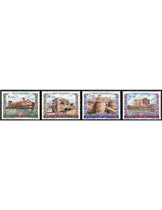 SMOM 1972 Ancient castles 4v MNH**