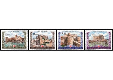 SMOM 1972 Antichi castelli 4v MNH**