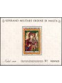 SMOM 1972 Natale BF MNH**
