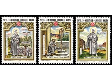 SMOM 1973 Natale 3v MNH**