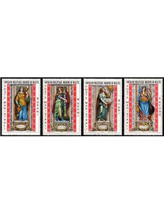SMOM 1974 Cardinal Virtues 4v MNH**