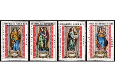 SMOM 1974 Cardinal Virtues 4v MNH**