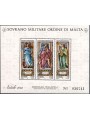 SMOM 1974 Christmas s/s MNH**