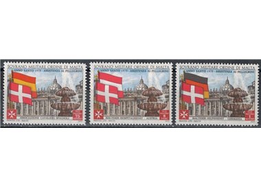 SMOM 1975 Anno Santo 3v MNH**