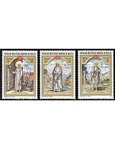 SMOM 1976 Christmas 3v MNH**