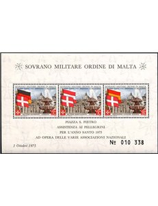 SMOM 1975 Holy Year s/s MNH**
