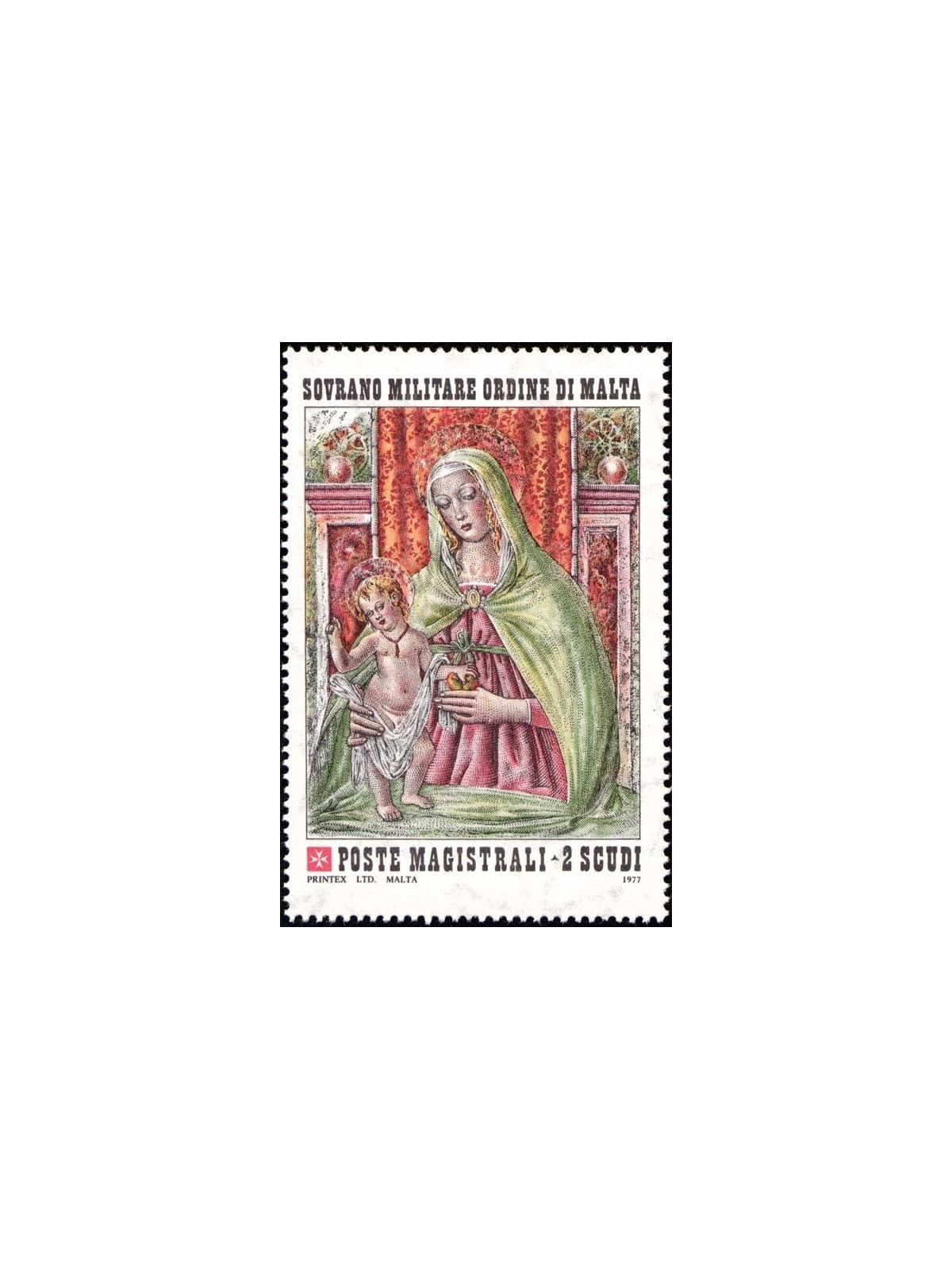 SMOM 1977 Natale MNH**