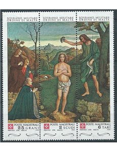 SMOM 1978 San Giovanni Battista 3v MNH**
