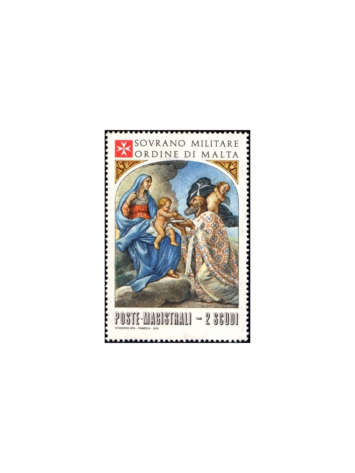 SMOM 1978 Christmas MNH**