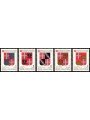 SMOM 1979 Coats of Arms of the Grand Masters 1st series 5v MNH**