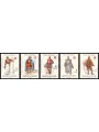 SMOM 1979 Antiche uniformi 3ª serie 5v MNH**