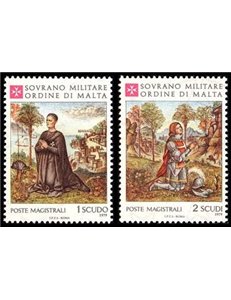 SMOM 1979 Christmas 2v MNH**