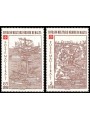 SMOM 1980 Assedio di Rodi 1ª serie 2v MNH**