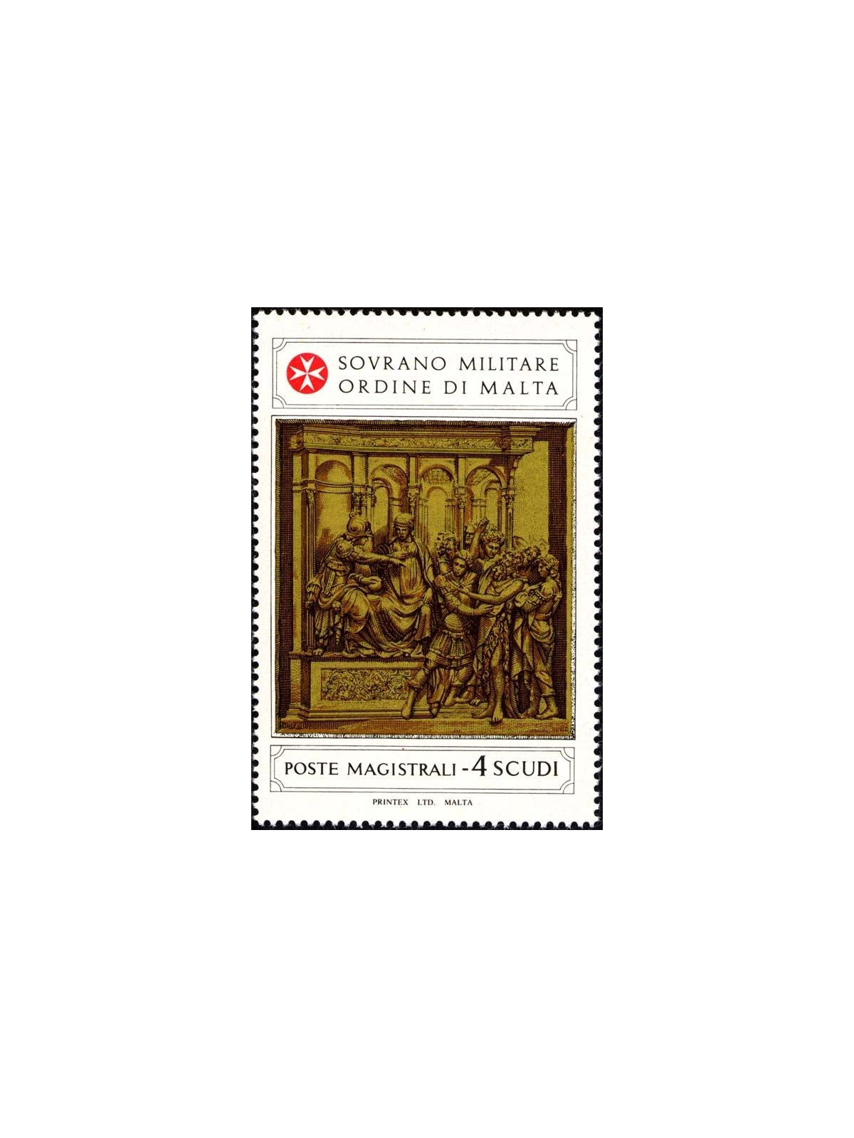 SMOM 1981 Battistero del Duomo di Siena 3ª serie MNH**