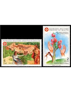 SMOM 1981 Anno mondiale dell'handicappato 2v MNH**