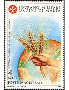 SMOM 1981 Fight against hunger MNH**