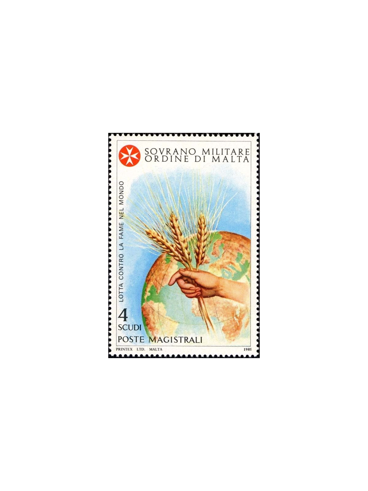 SMOM 1981 Fight against hunger MNH**