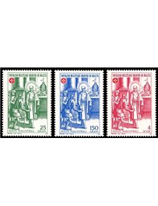 SMOM 1981 Natale 3v MNH**