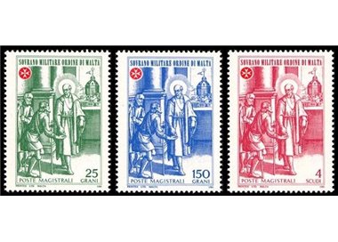 SMOM 1981 Natale 3v MNH**