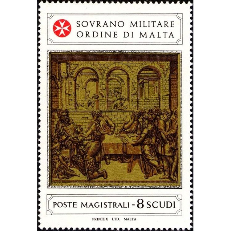 SMOM 1982 Baptistery of the Cathedral of Siena 4th series MNH**