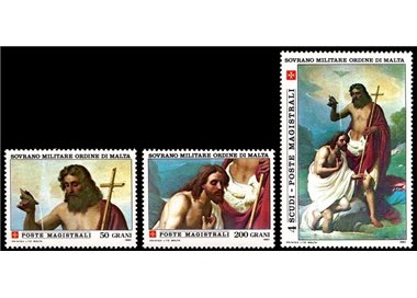 SMOM 1983 San Giovanni Battista 3v MNH**