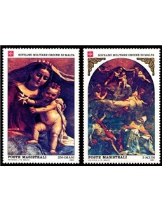 SMOM 1983 Christmas 2v MNH**