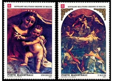 SMOM 1983 Natale 2v MNH**
