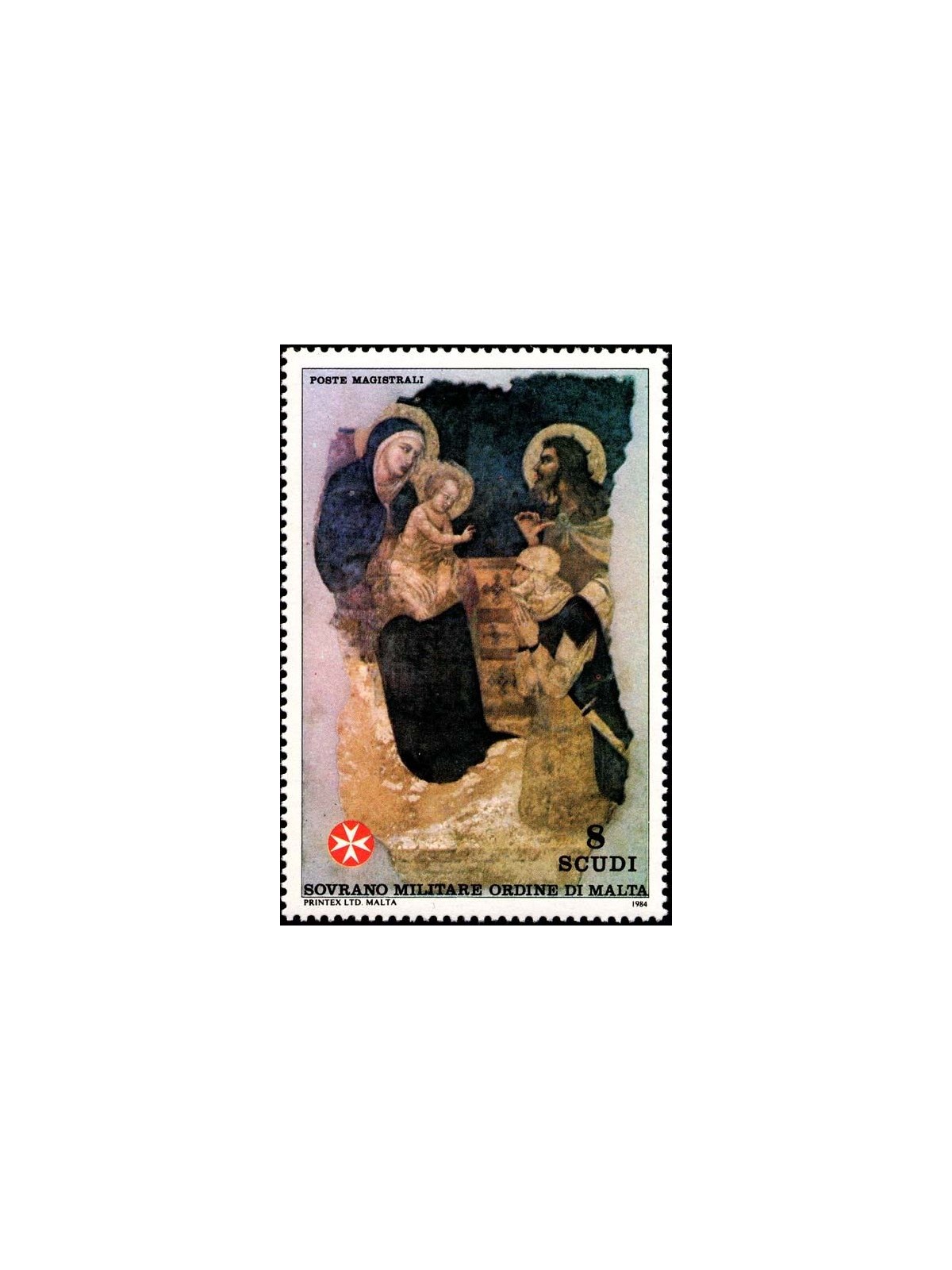 SMOM 1984 Natale MNH**