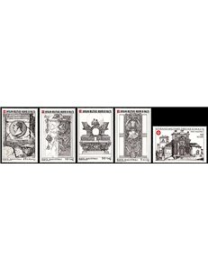 SMOM 1985 Giovanni Battista Piranesi 5v MNH**
