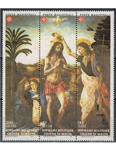 SMOM 1985 San Giovanni Battista 3v MNH**