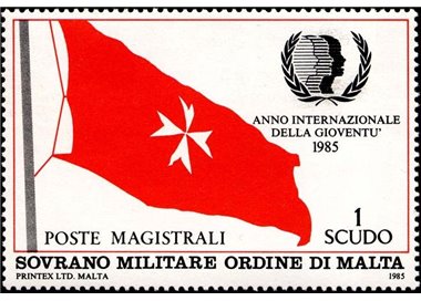 SMOM 1985 International Year of Youth MNH**