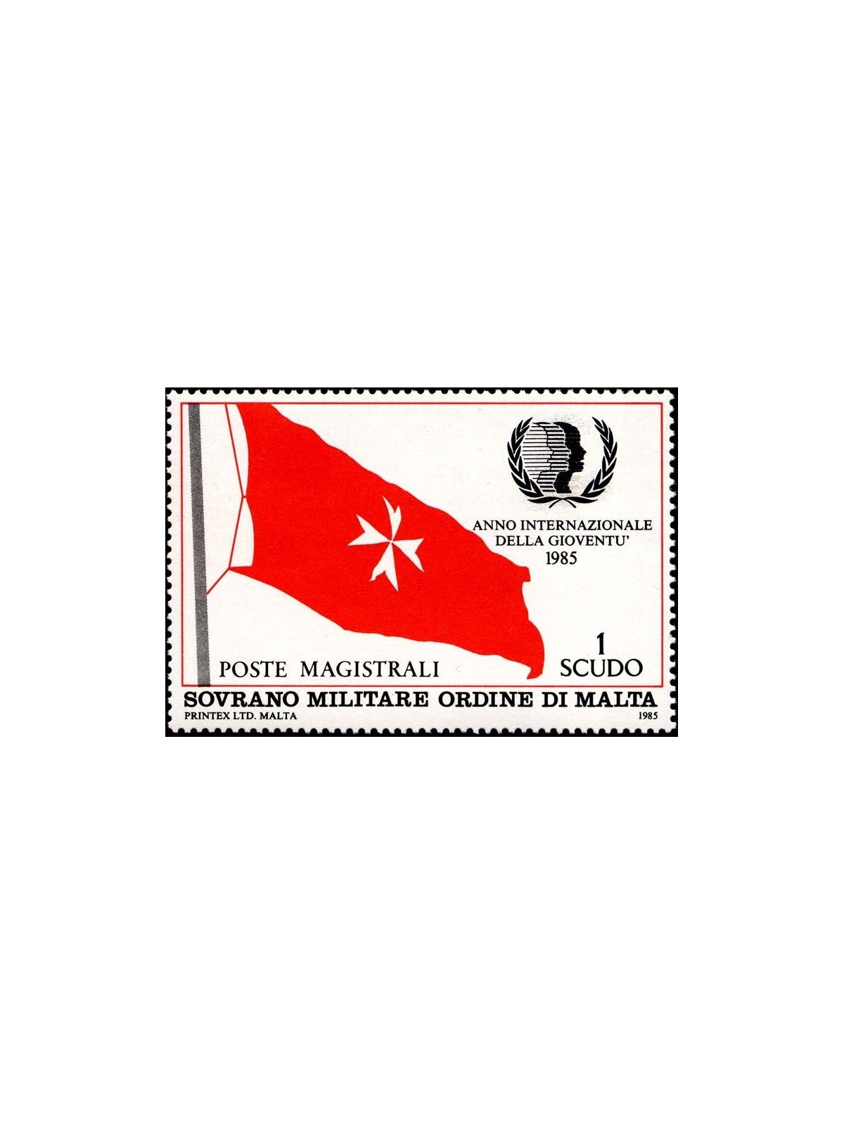 SMOM 1985 International Year of Youth MNH**
