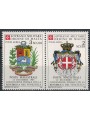 SMOM 1986 Postal Convention with Venezuela, airmail 2v MNH**