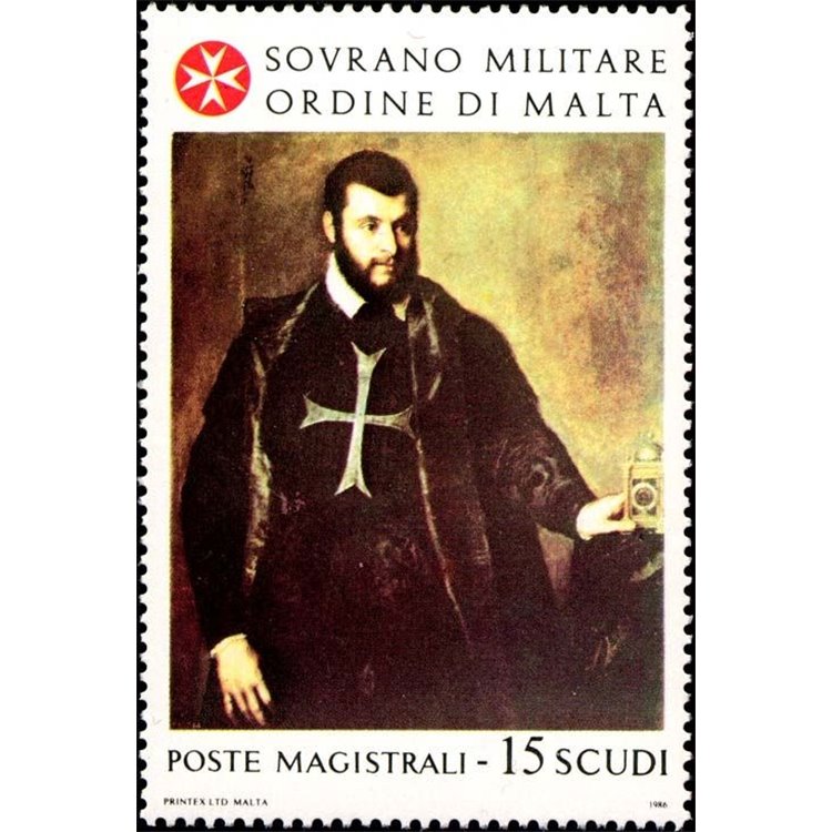 SMOM 1986 Masters of Painting, 2nd series MNH**