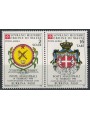 SMOM 1986 Postal agreement with Burkina Faso, airmail 2v MNH**