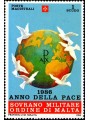 SMOM 1986 Anno internazionale della pace MNH**