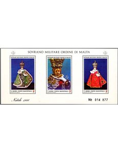SMOM 1986 Natale BF MNH**