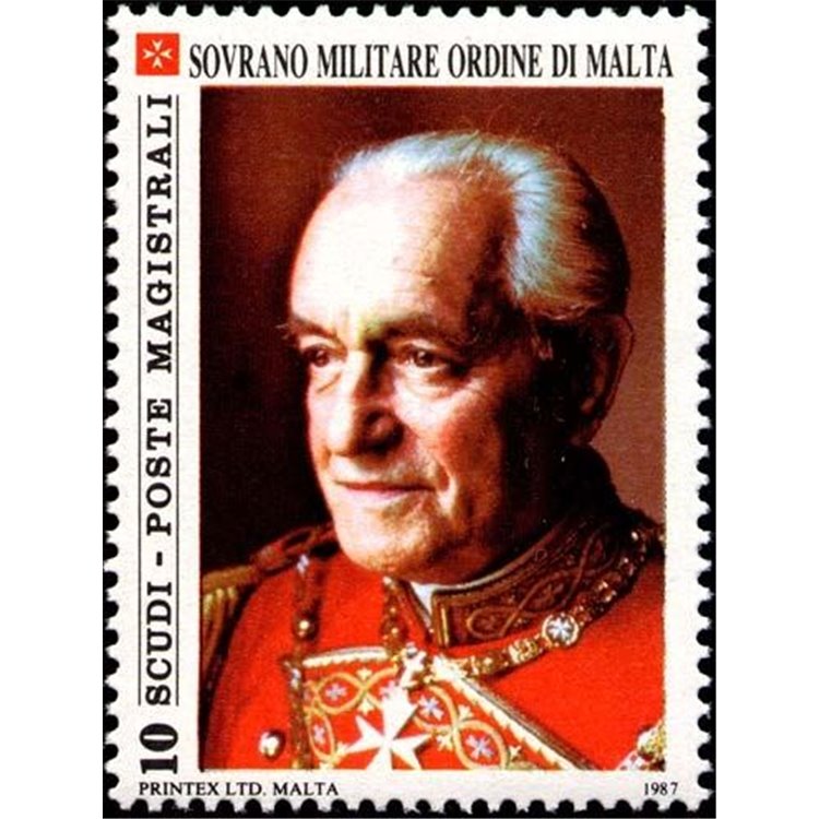 SMOM 1987 Angelo De Mojana MNH**