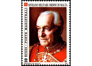 SMOM 1987 Angelo De Mojana MNH**