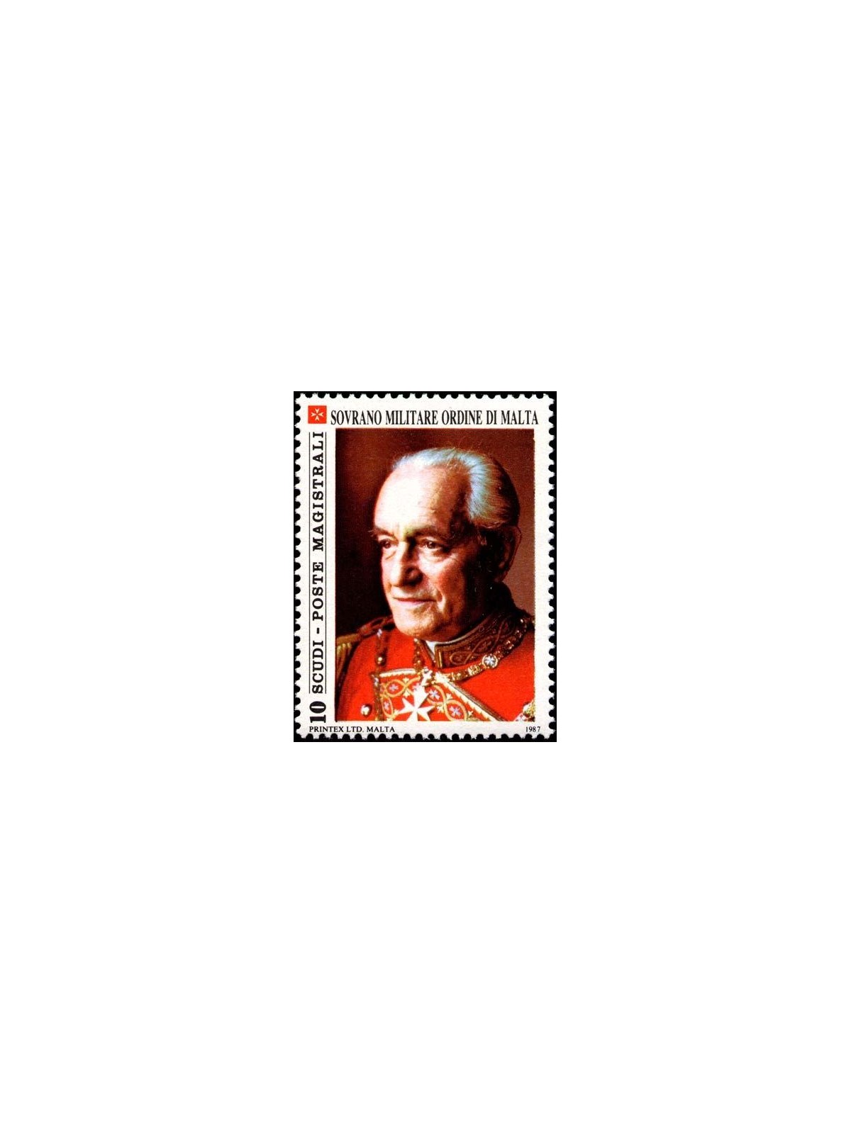 SMOM 1987 Angelo De Mojana MNH**